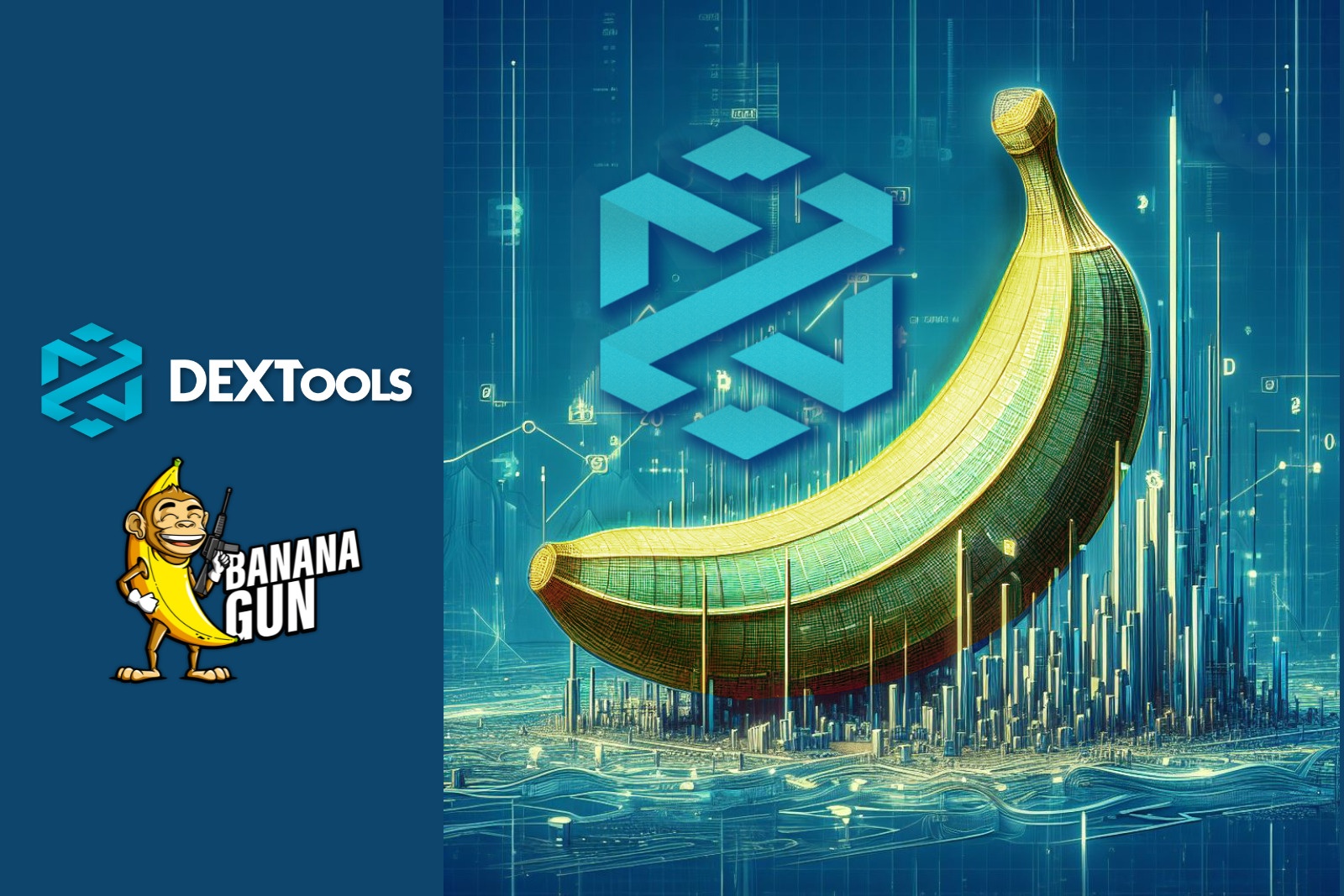 New Strategic Partnership DEXTools partners with BananaGun Trading Bot